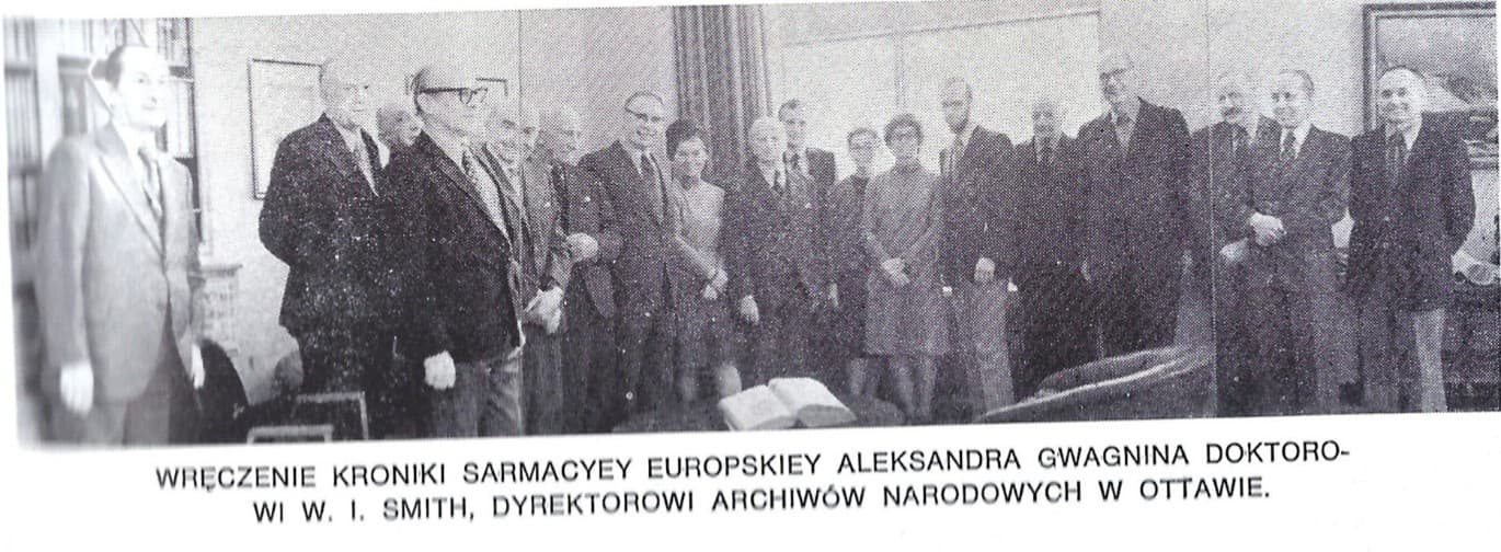 Members of the Canadian Polish Club in 1937