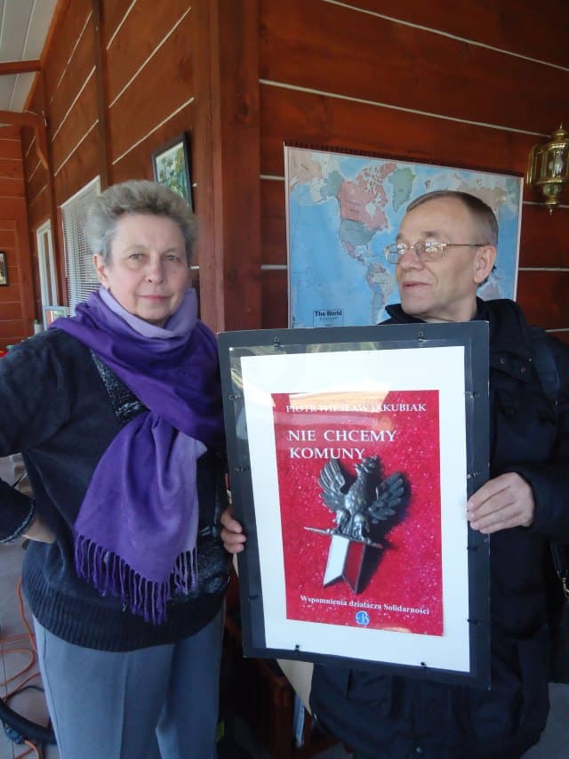 Book promotion meeting with Piotr Jakubiak