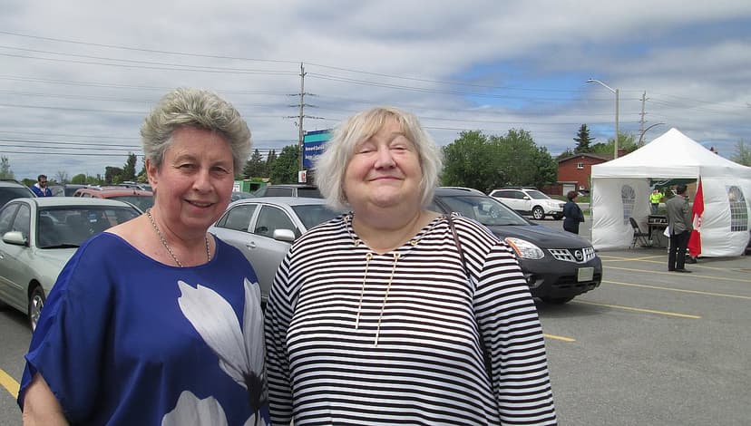 PJN information and patriotic tent at Nepean Day
